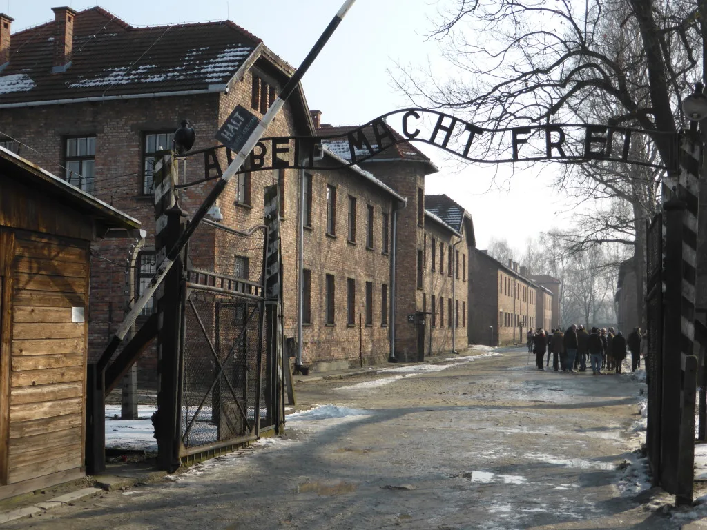 Auschwitz Entrance