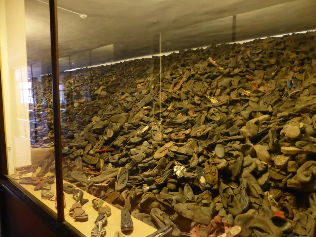 Approximately 80,000 pairs of shoes