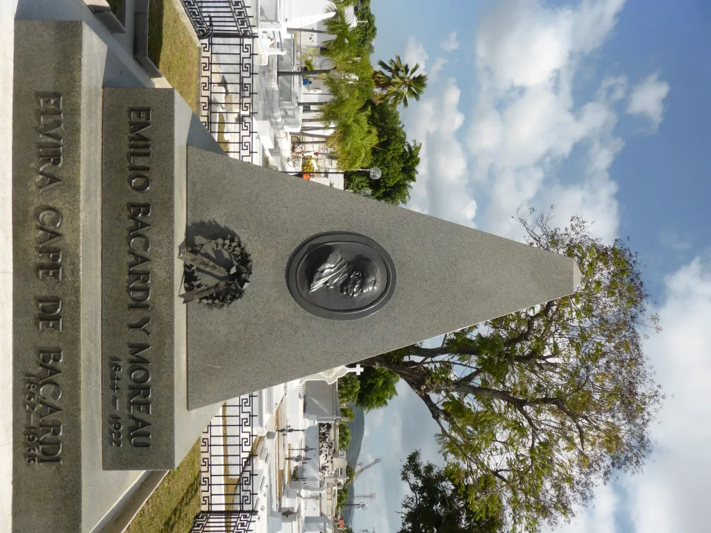 The monument to Emilio Barcardi