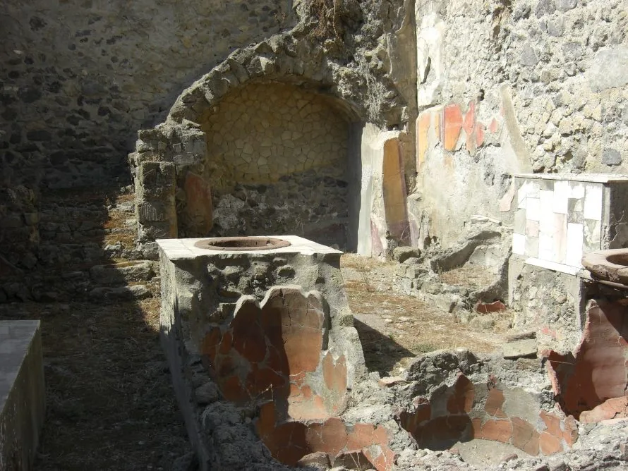 Roman restaurant/kitchen