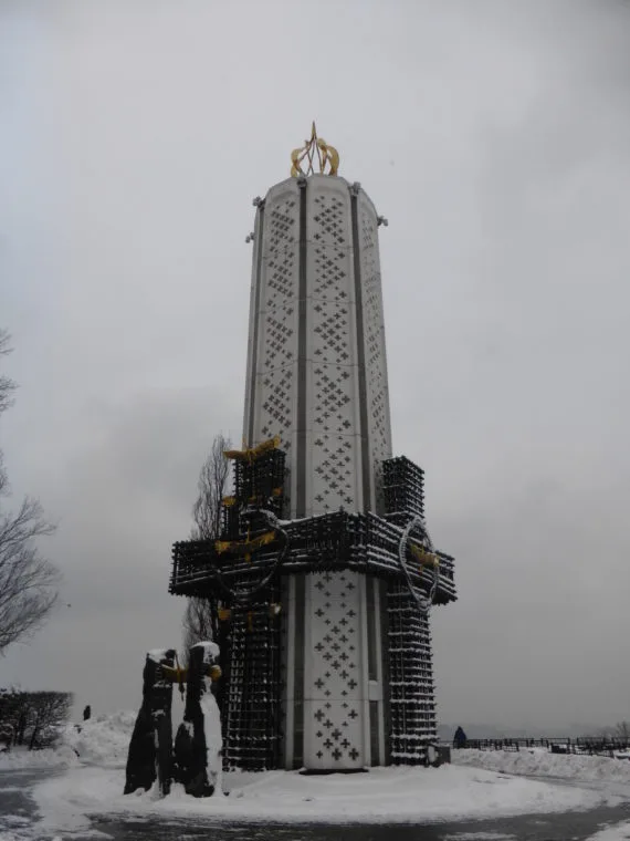 Holodomor Monument - In the shape of a candle