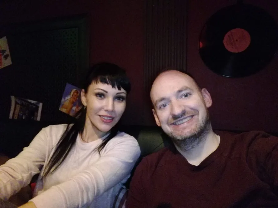 Me and Olga in Saratov